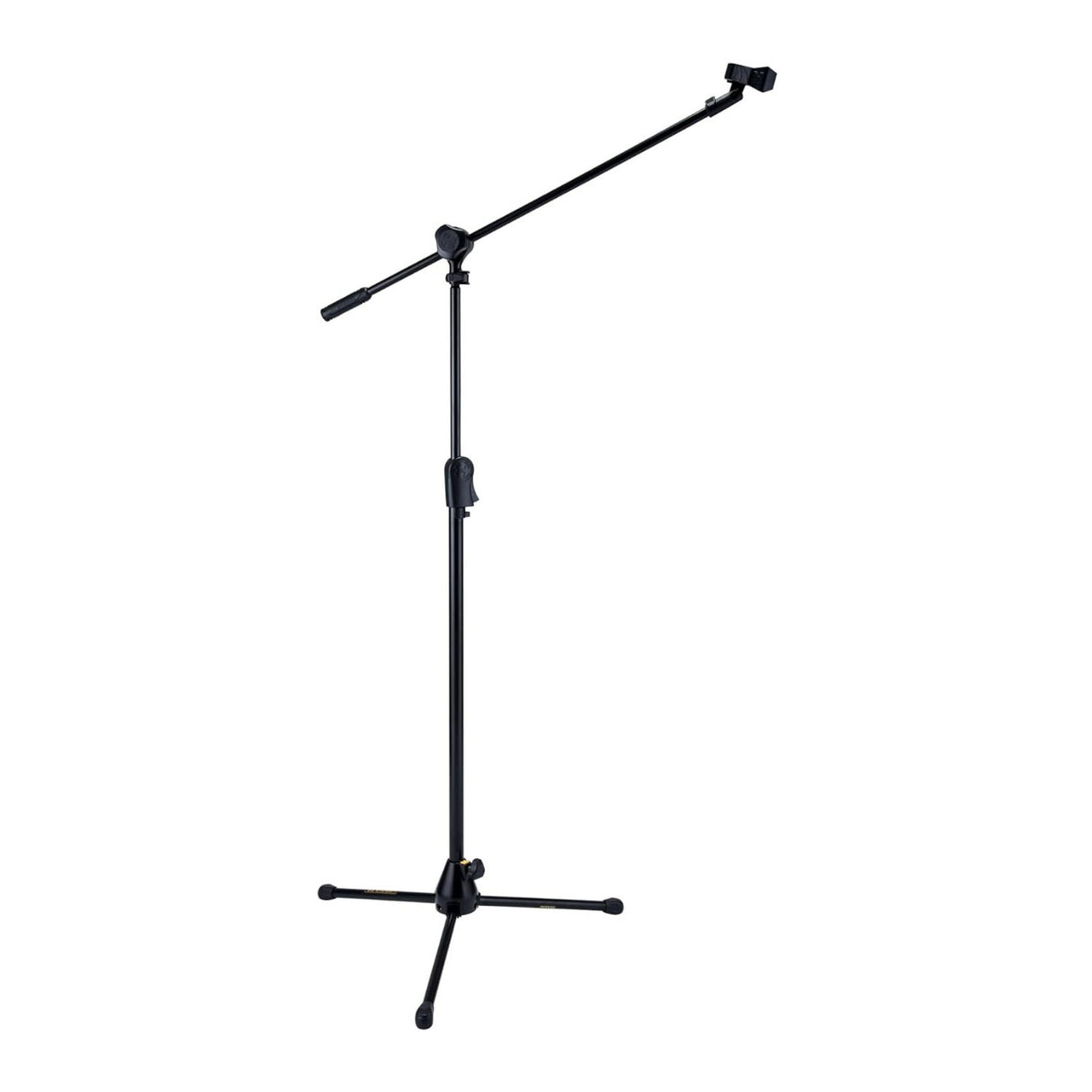 Hercules Stands EZ Clutch Tripod Base Black Microphone Stand with 2 In 1 Boom