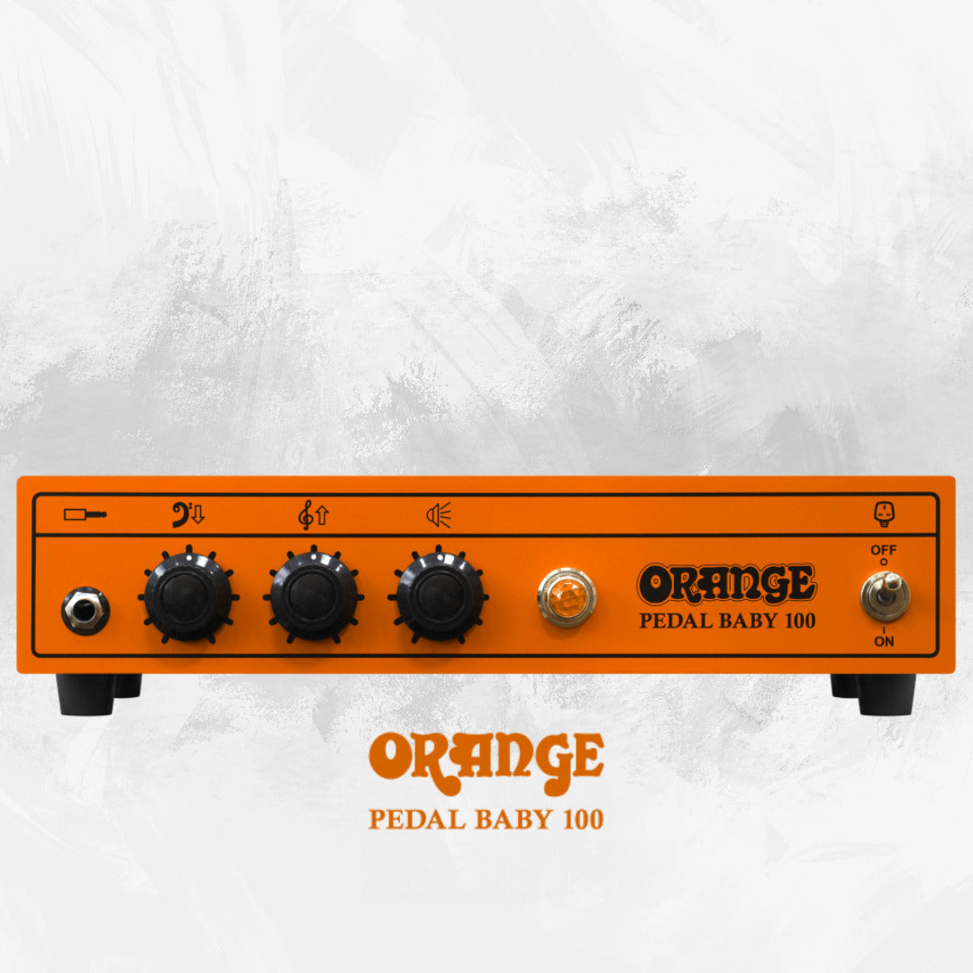 Orange Pedal Baby 100 Guitar Amplifier Bundle with 10ft Guitar Cable (2 Items)