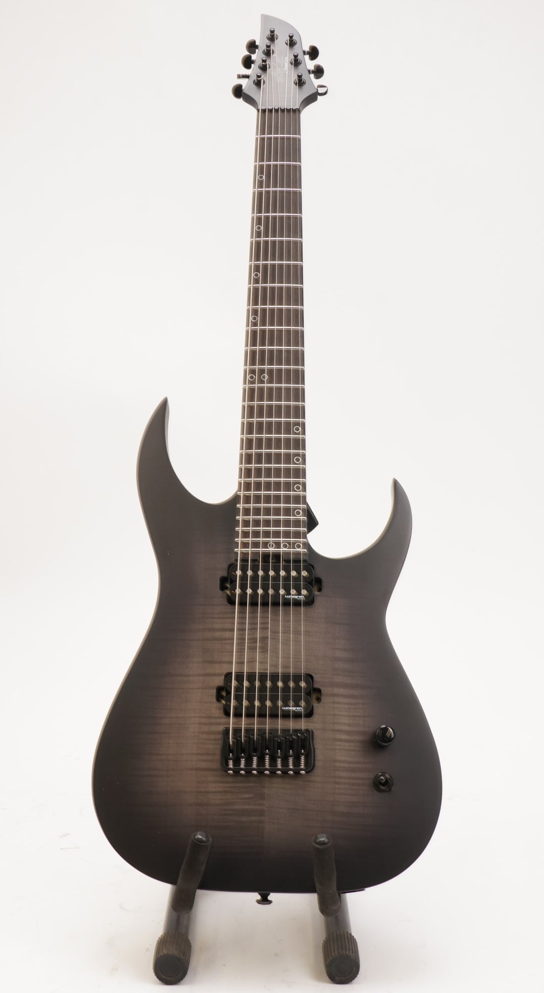 Schecter KM-7 MK-III Keith Merrow Legacy Electric Guitar (Transparent Black Burst) (Used)