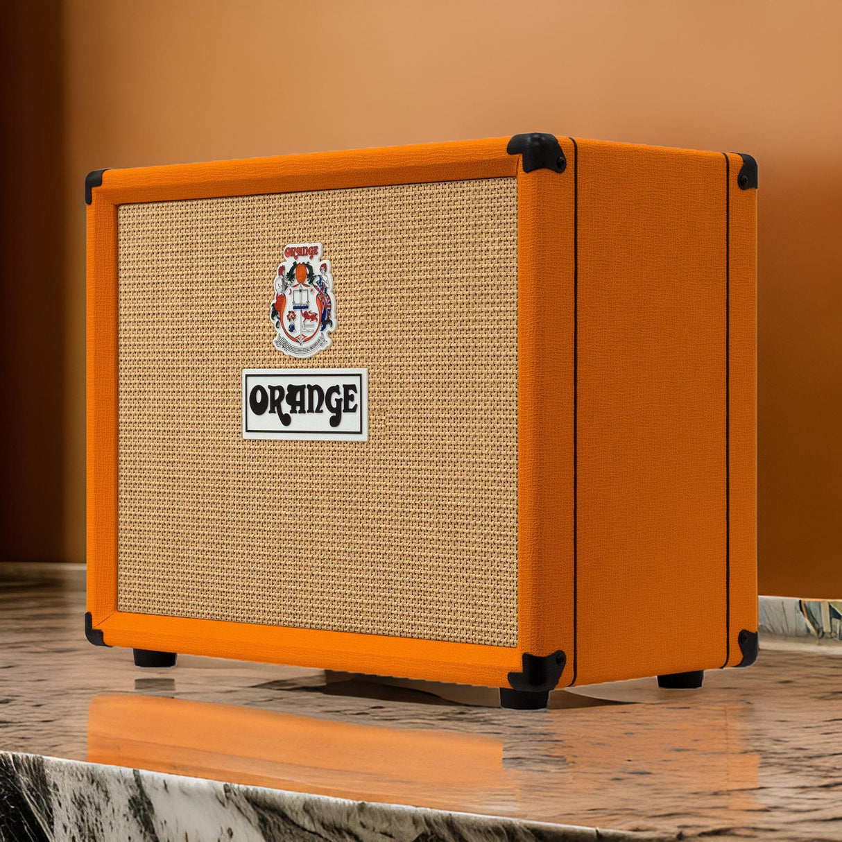 Orange Amps Super Crush 100W Guitar Amplifier Head Combo with Cable Bundle