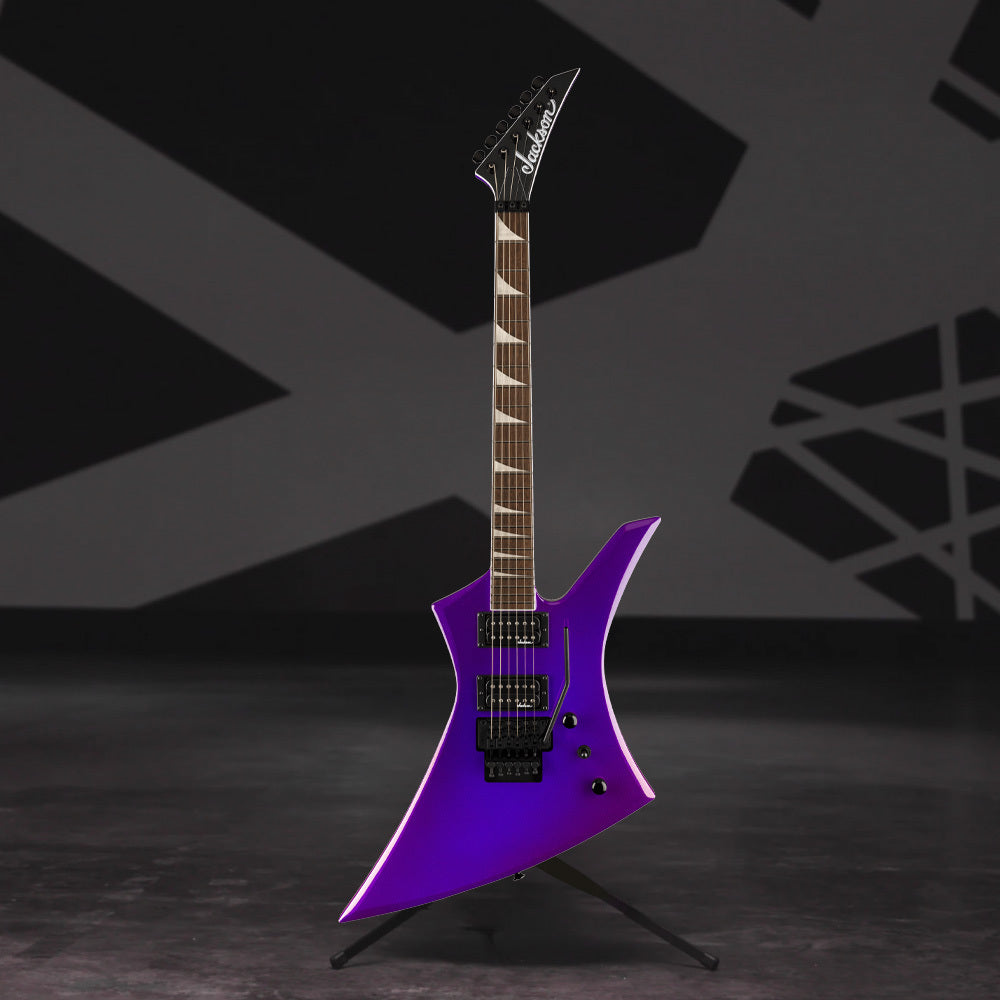 Jackson X Series Kelly KEX Deep Purple Metallic Guitar and Black Gig Bag Bundle