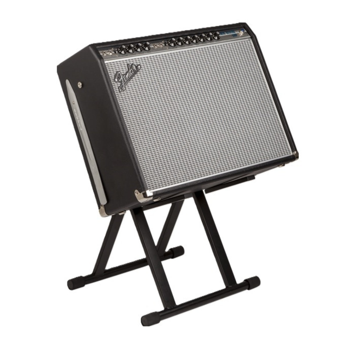 Fender Professional Grade Large Size Black Amp Stand with Adjustable Height