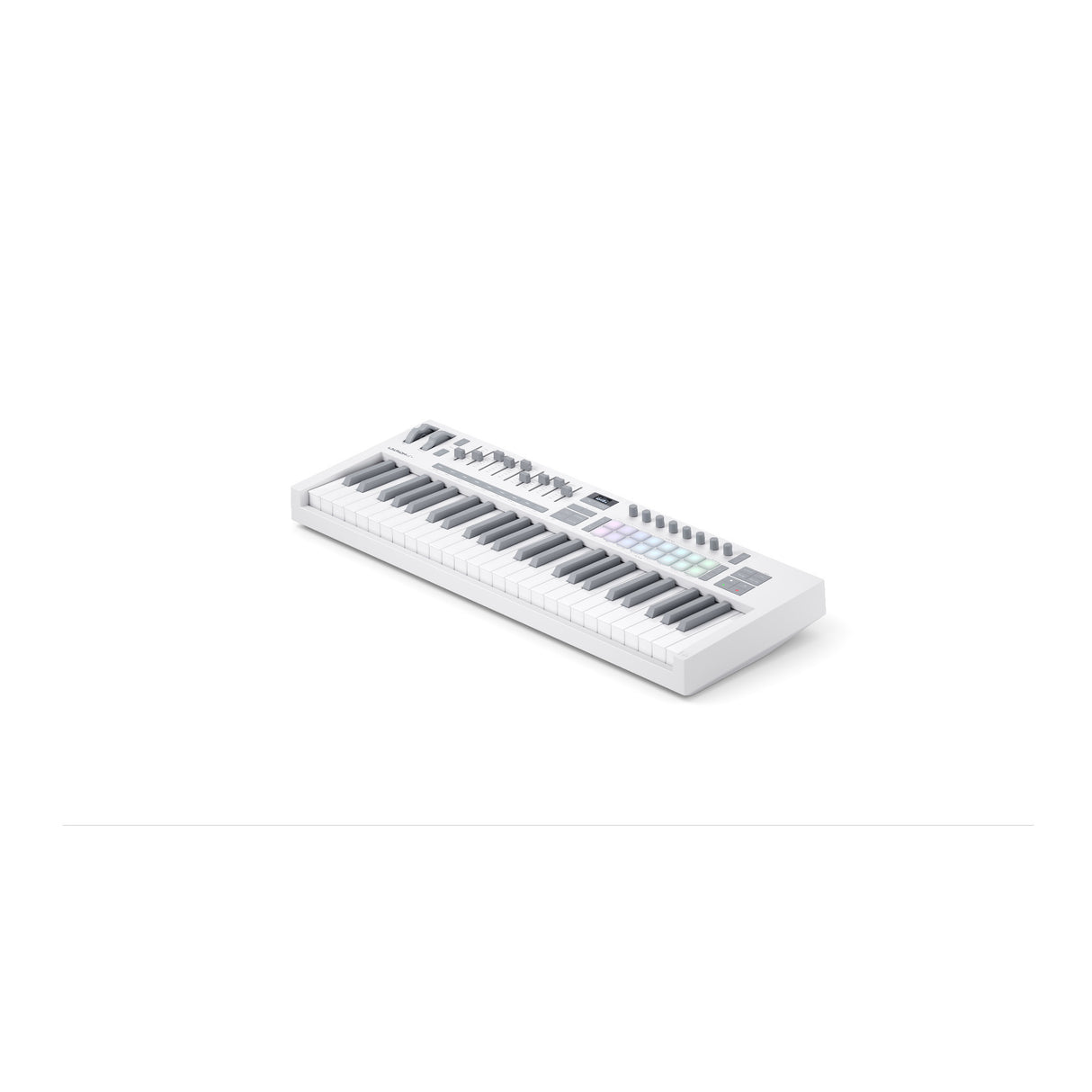 Novation Launchkey 49 MK4 Semi-Weighted, USB, MIDI Keyboard Controller - White