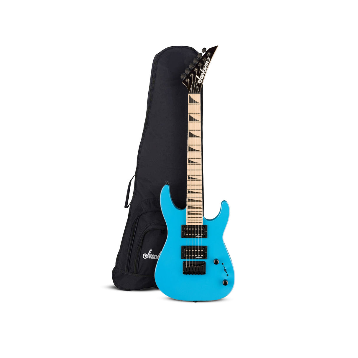 Jackson JS Series Dinky Minion JS1X Infinity Blue Electric Guitar Bundle