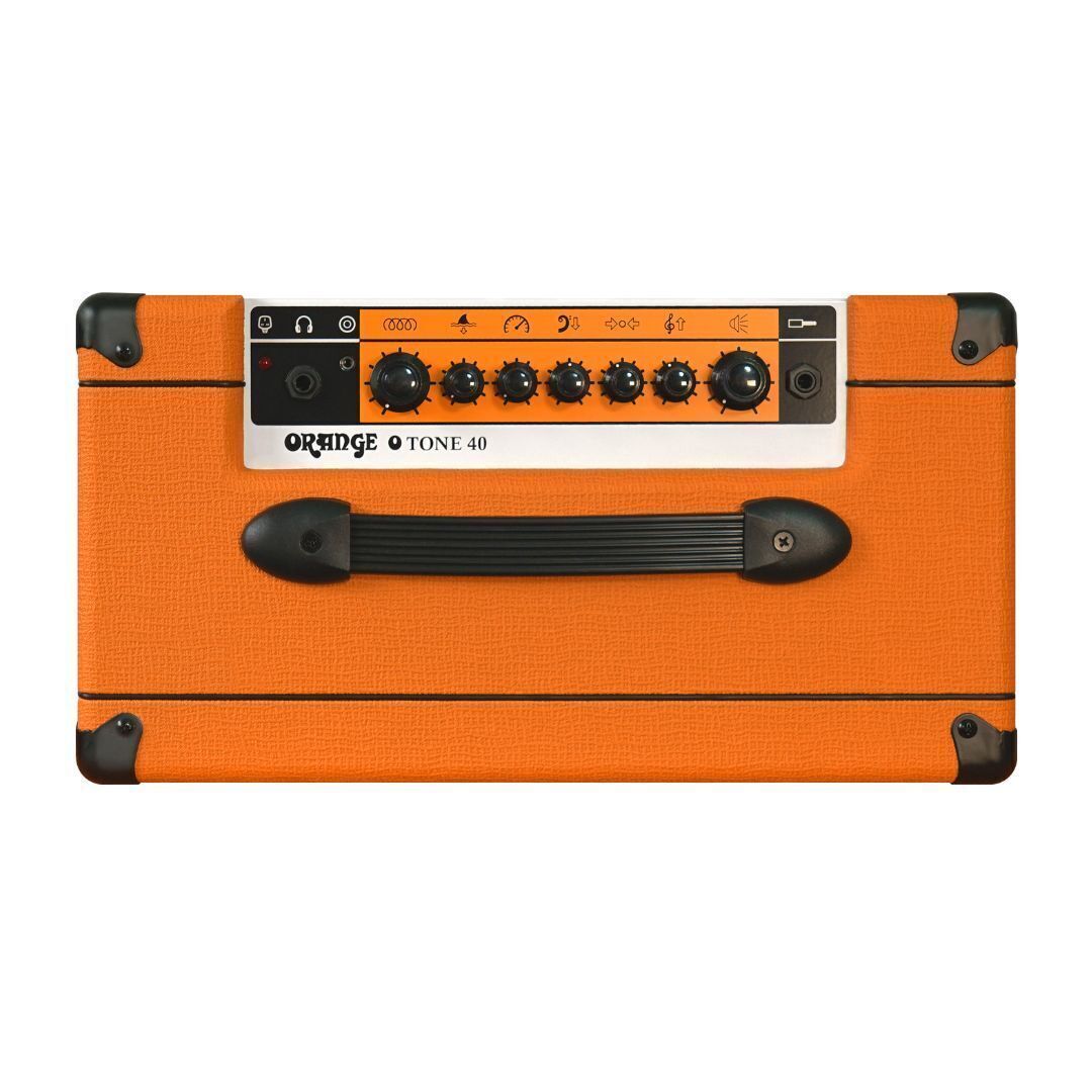 Orange O Tone 40 Class A and B Solid State Combo Amplifier and Cable Bundle