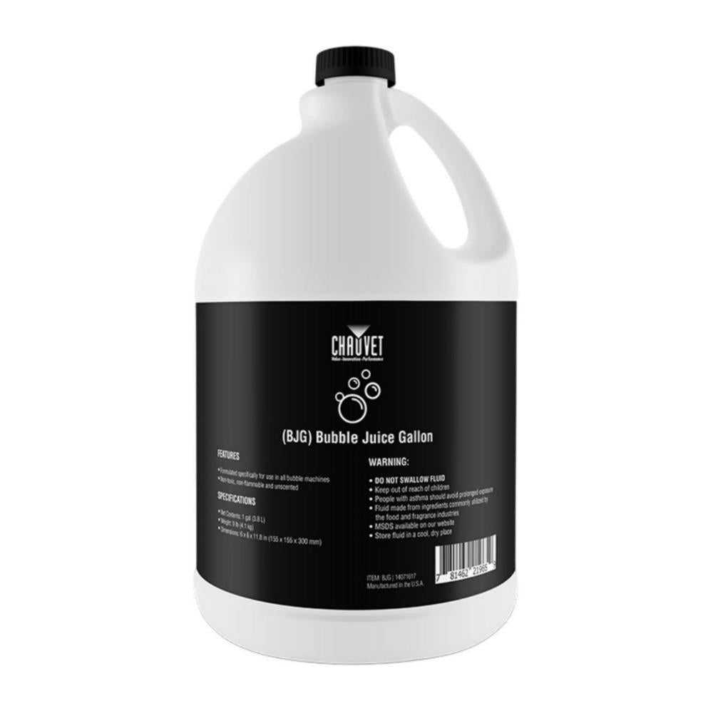 Chauvet DJ Bubble Juice with Non Toxic and Unscented Properties 1 Gallon