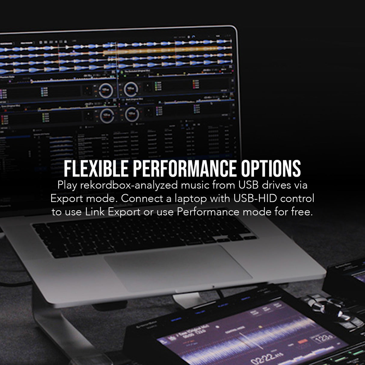 Pioneer DJ CDJ 3000 Professional DJ Black Multi Player and Cover Bundle