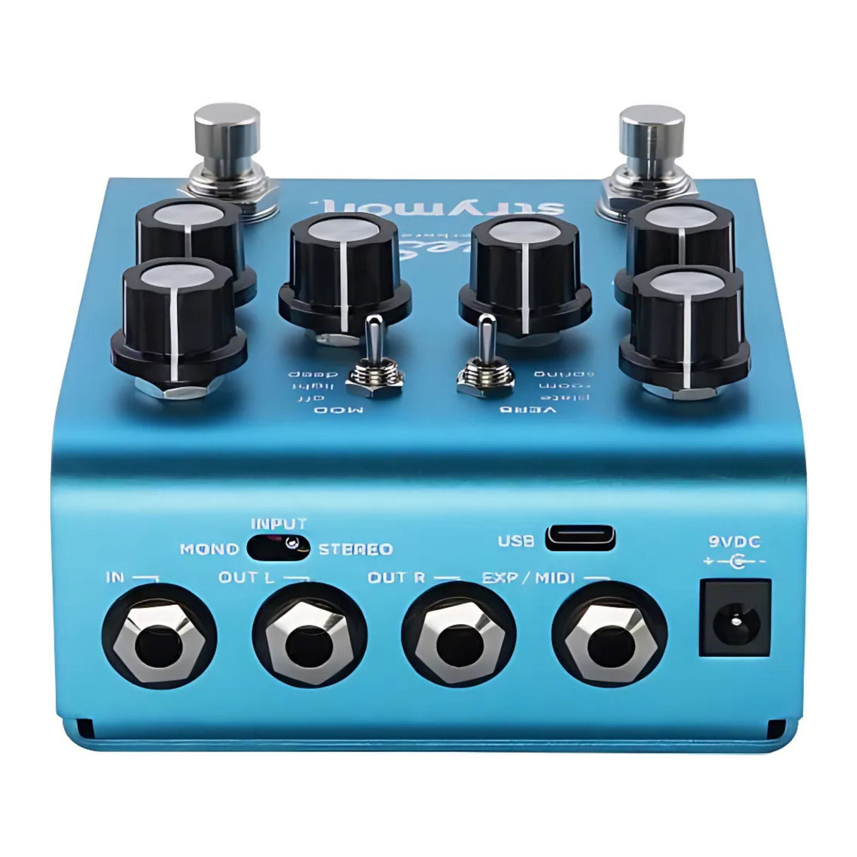 Strymon BlueSky 2FS Reverb Effects Pedal with MIDI Control and JFET Input