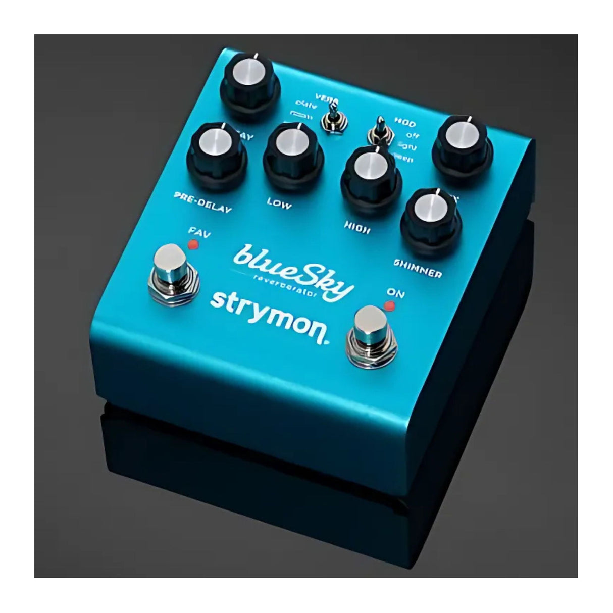 Strymon BlueSky 2FS Reverb Effects Pedal with MIDI Control and JFET Input