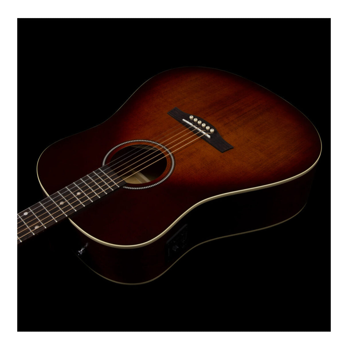Seagull S6 Original Burnt Umber Presys II Acoustic Electric Guitar