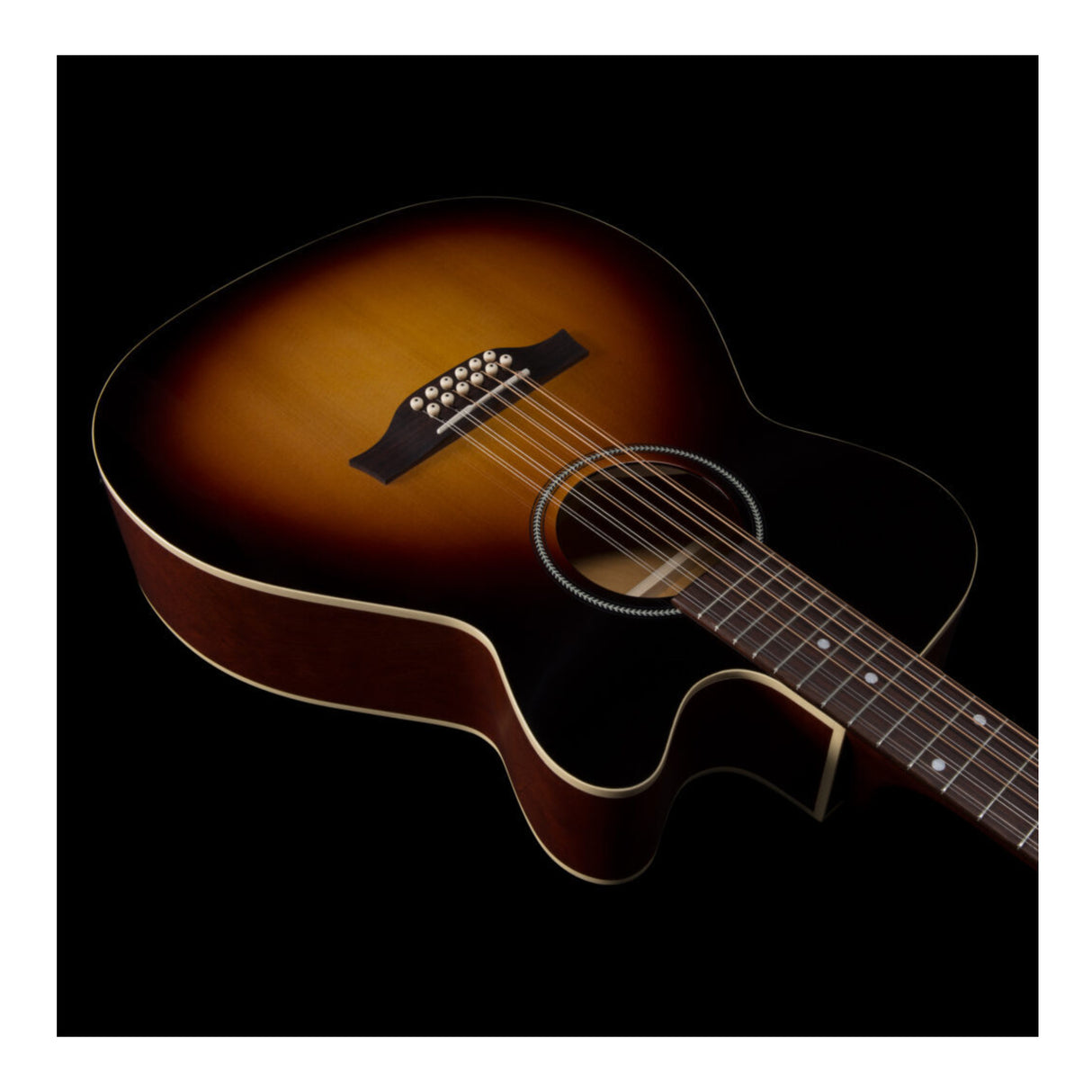 Seagull S12 CH Concert Hall Spruce Sunburst GT - 12-String with Presys II