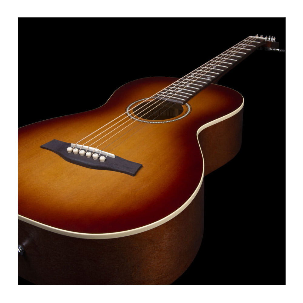 Seagull Entourage Rustic Burst Grand Right-Handed Acoustic Parlor Guitar