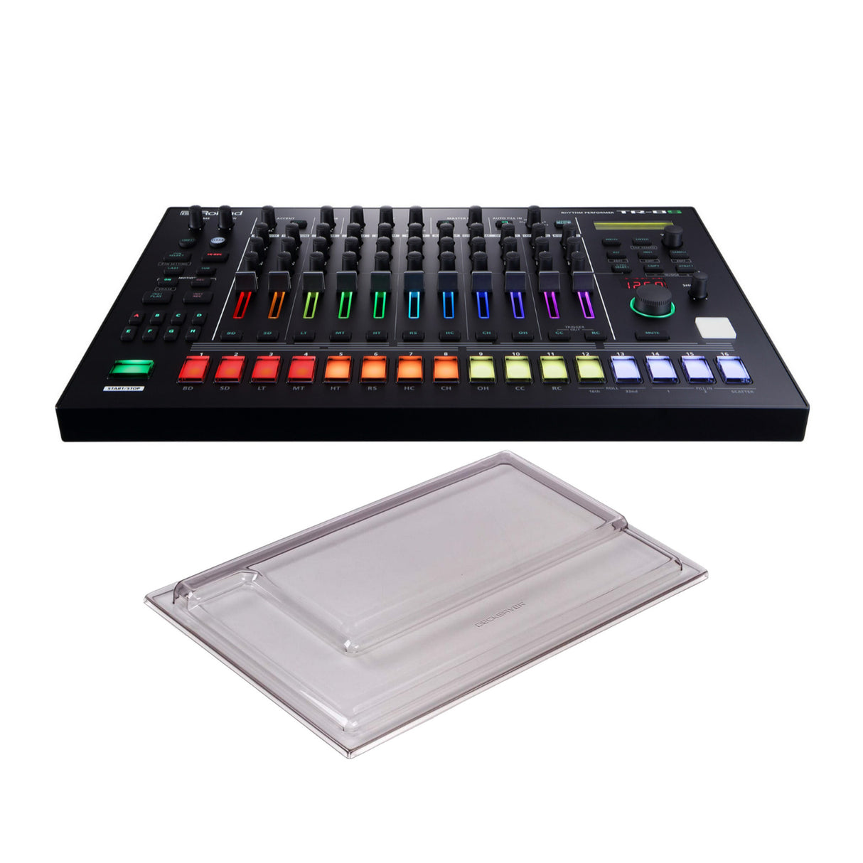 Roland TR 8S Rhythm Performer with 128 User Patterns and FM Sounds Bundle