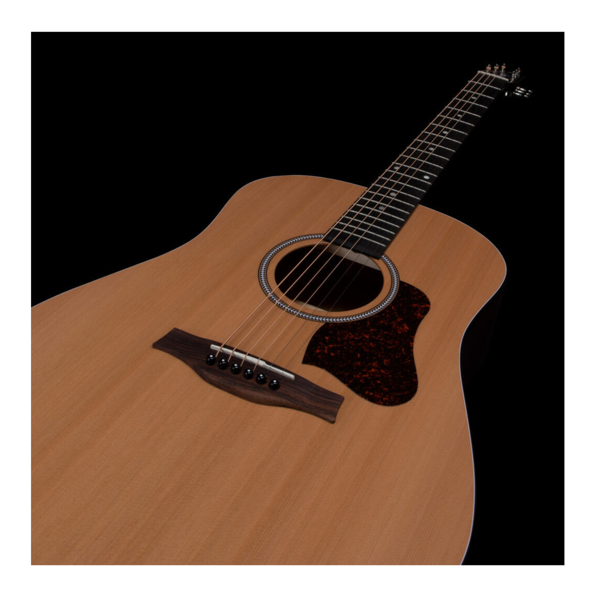 Seagull S6 Cedar Original Right-Hand Acoustic Guitar with Silver Leaf Maple Neck