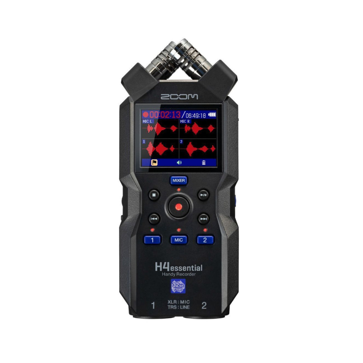Zoom H4essential 4-Track Recorder with SKB iSeries Recorder Case