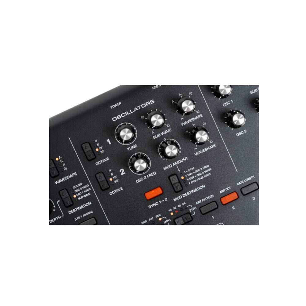 Moog Messenger Monophonic Analog Synthesizer 32-Key Velocity-Sensitive Keyboard