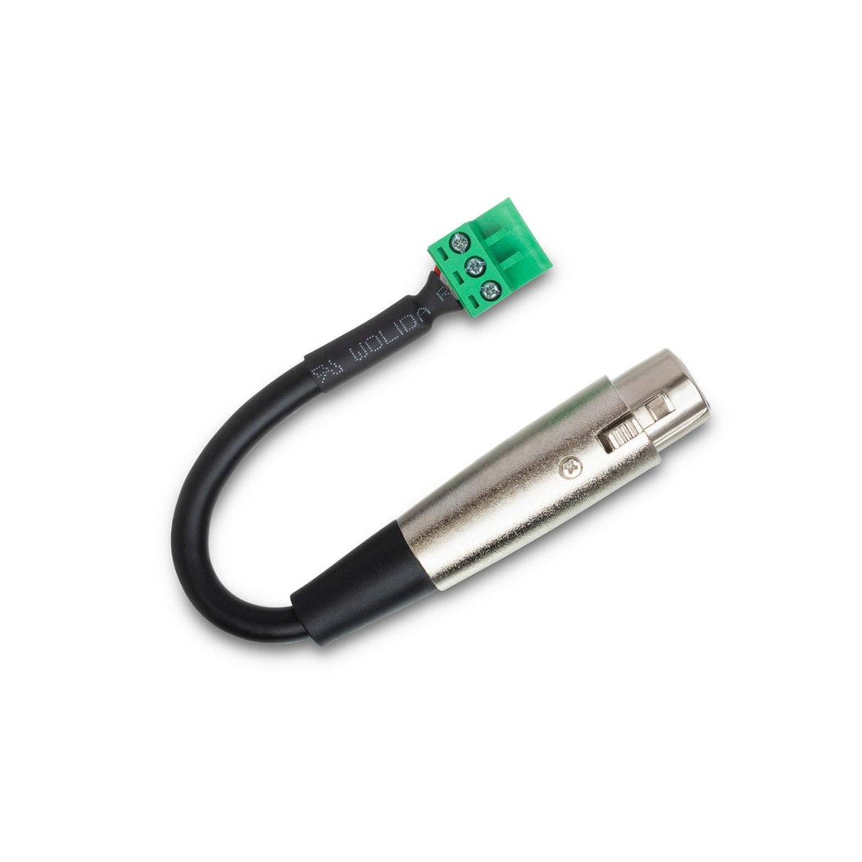 Hosa Technology PHX-206F-BULK Audio Adapter Female XLR to Female Phoenix (Black)