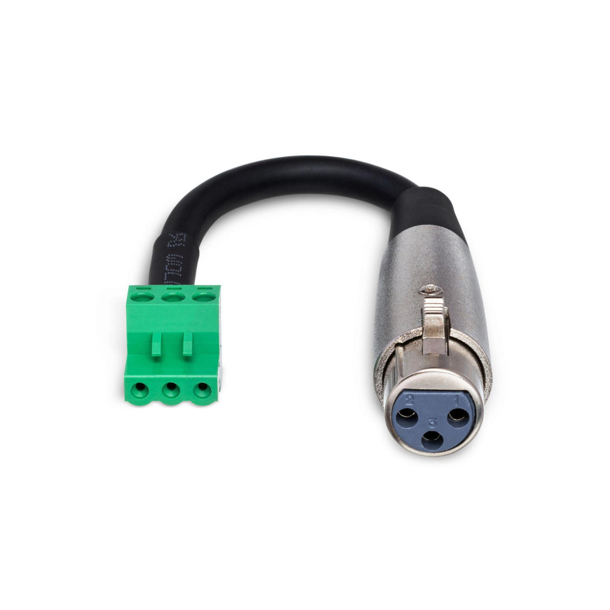 Hosa Technology PHX-206F-BULK Audio Adapter Female XLR to Female Phoenix (Black)