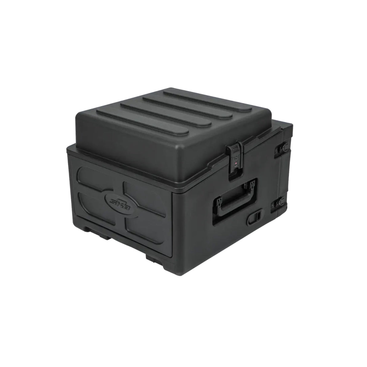SKB Rolling 10U Top 4U Front Rear Rack Case with Wheels Locking Latches