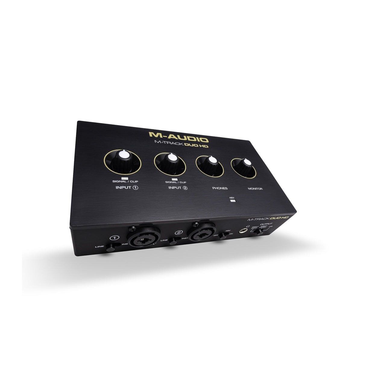 M-Audio M-Track Duo HD Pro-grade 24-bit 2-In 2-Out USB-C Audio Interface