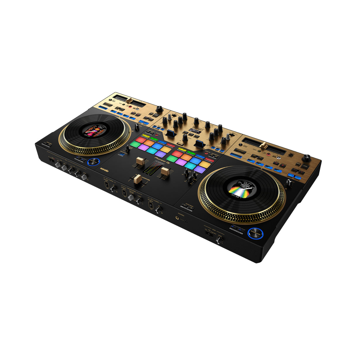 Pioneer DJ DDJ-REV7 Professional 2-Channel Motorized DJ Controller (Gold)