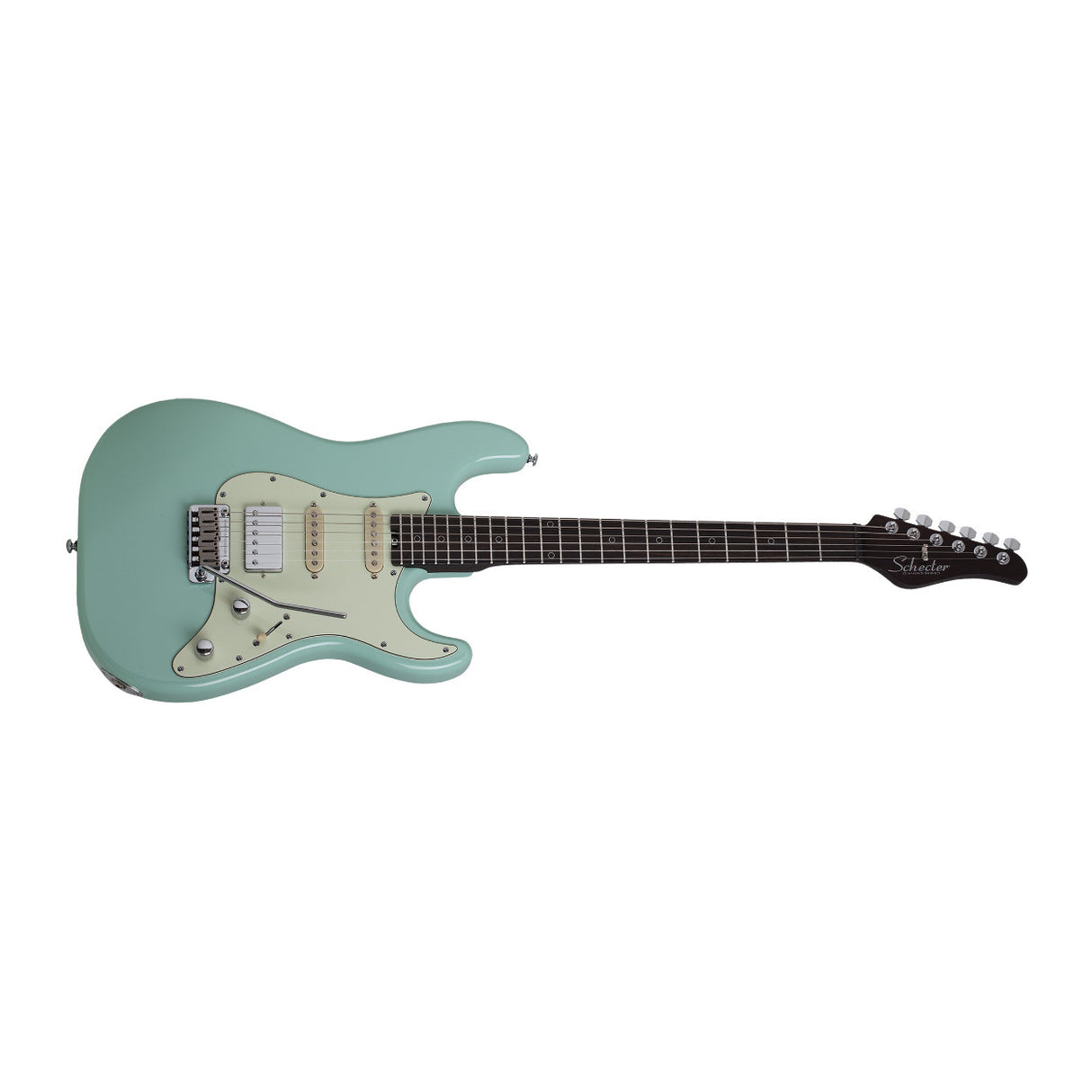 Schecter Nick Johnston Traditional HSS 10th Anniversary Atomic Green