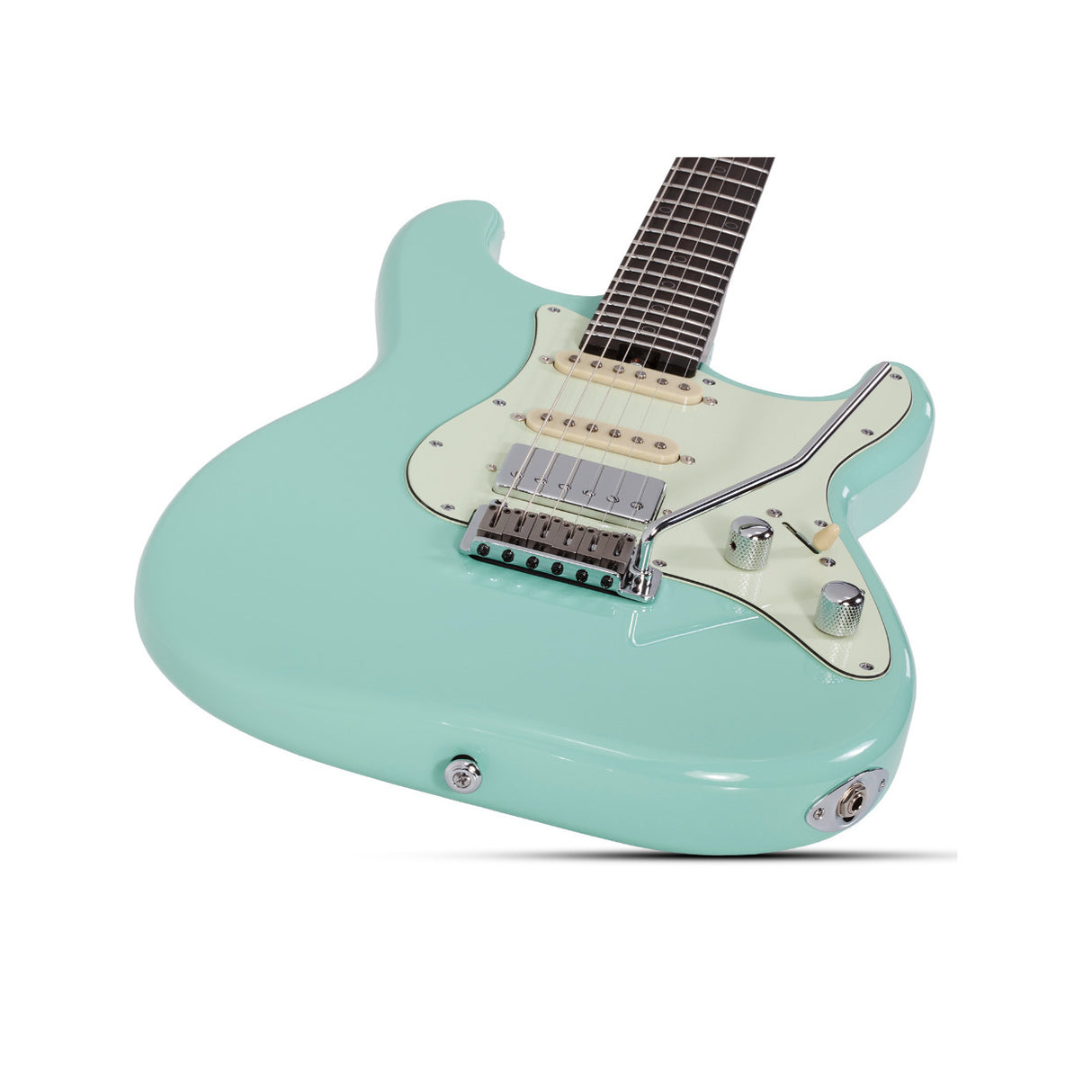 Schecter Nick Johnston Traditional HSS 10th Anniversary Atomic Green