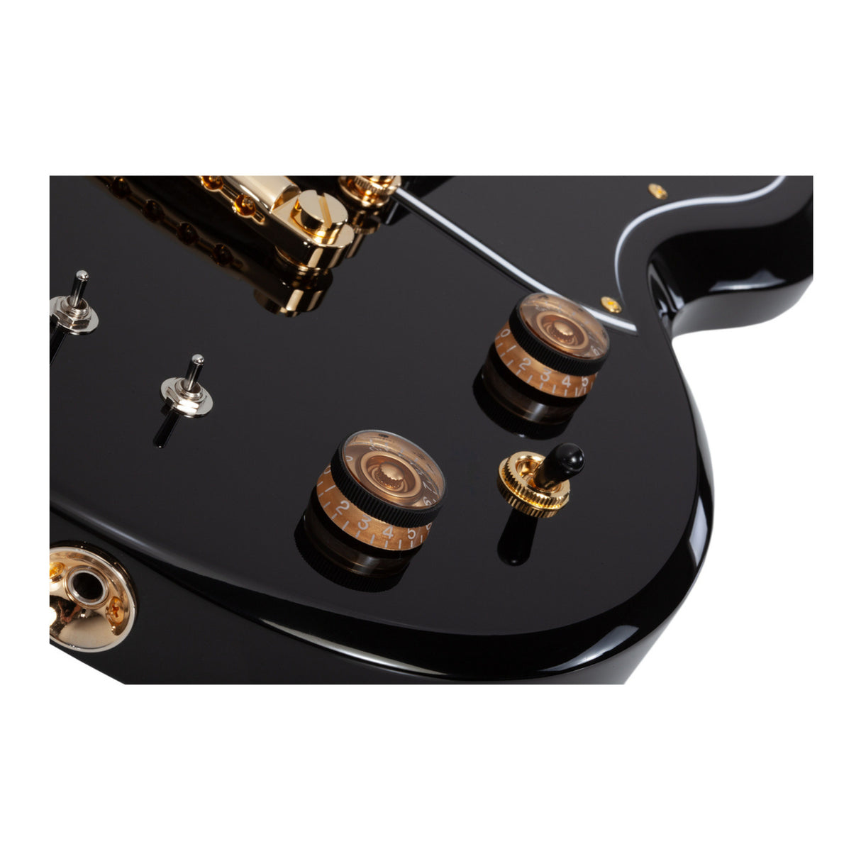 Schecter ZV-H6LLYW66D-S Zachy Vengeance Signature Guitar (Gloss Black)