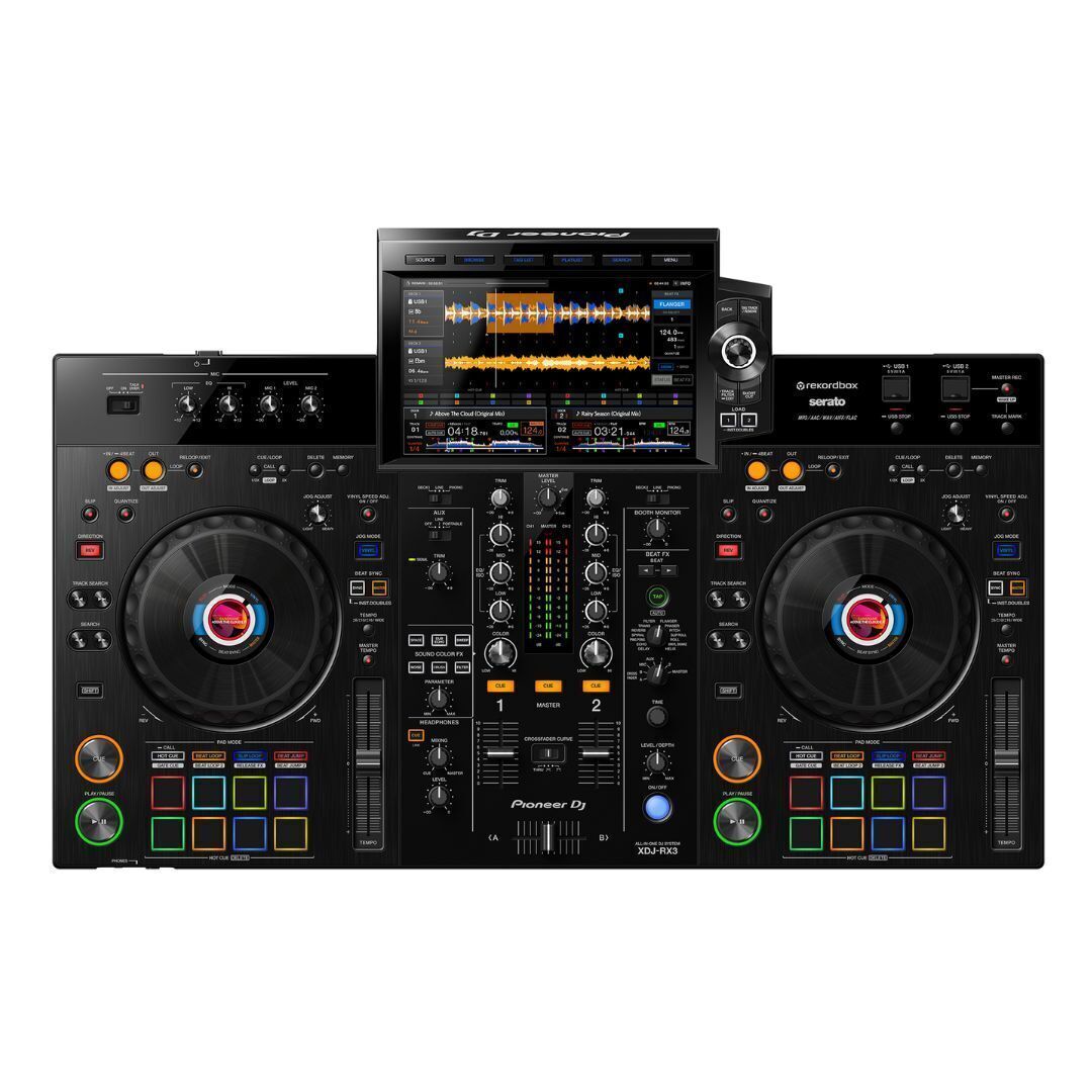 Pioneer DJ XDJ-RX3 2-Channel Performance All-In-One Digital DJ (Black) Bundle