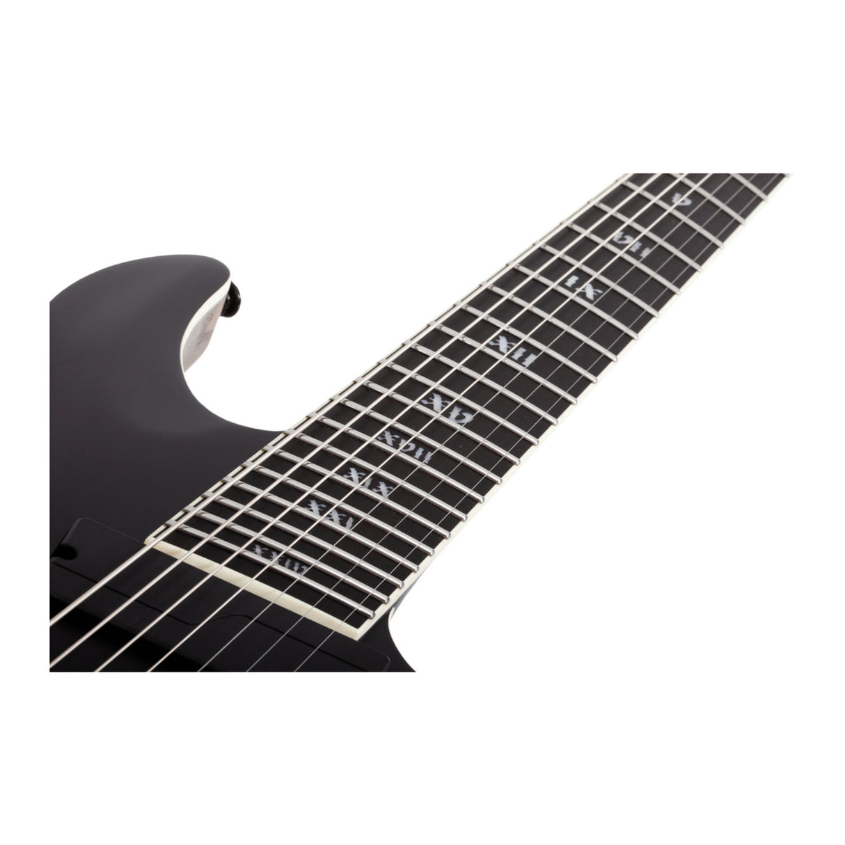 Schecter C-7 Multiscale SLS Elite Evil Twin 7-String Guitar (Satin Black)