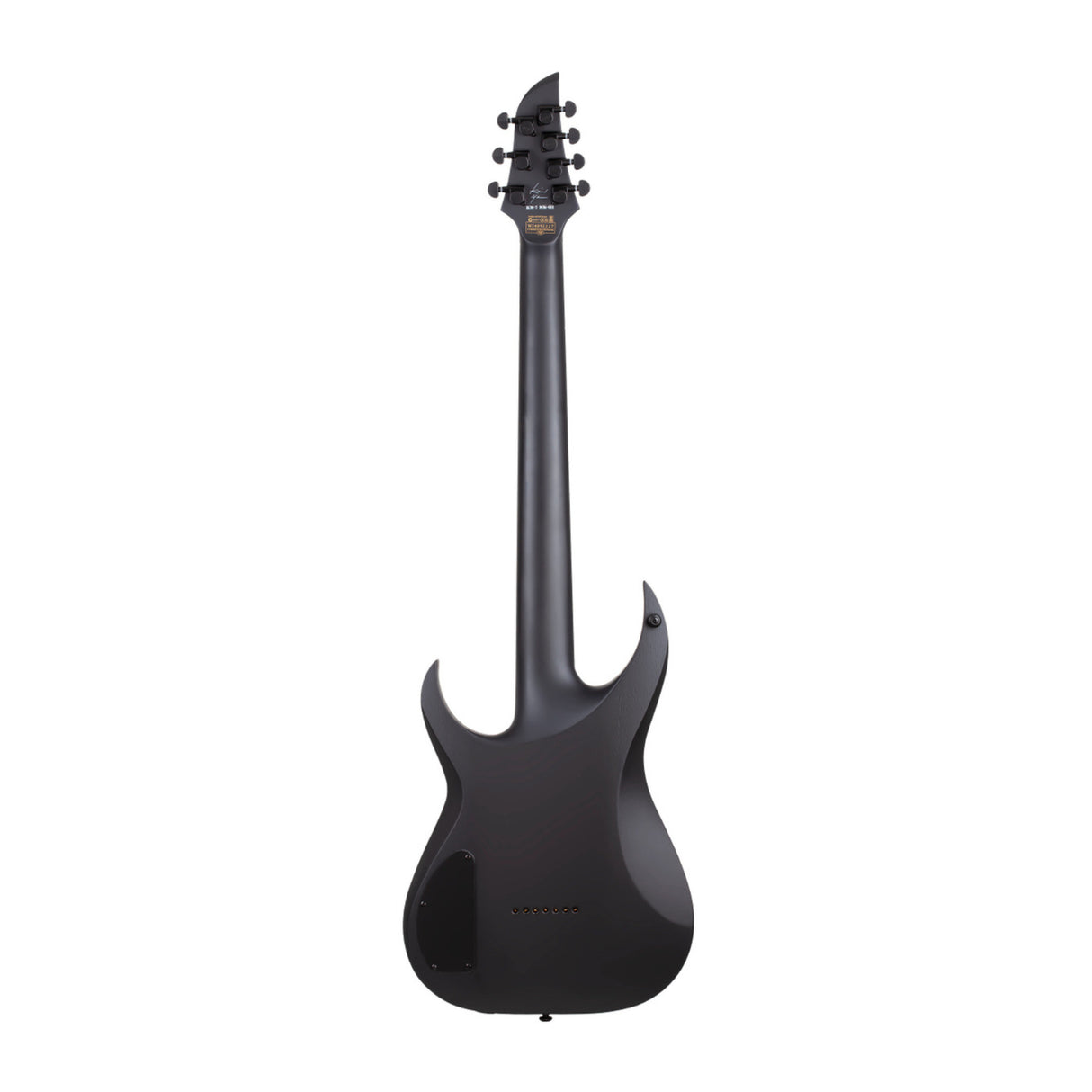 Schecter KM-7 MK-III EX 7-String Electric Guitar (Satin Black Open Pore)
