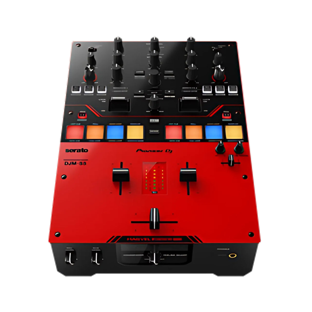Pioneer DJ DJM-S5 2-Channel Mixer for Serato DJ Pro with MAGVEL FADER PRO