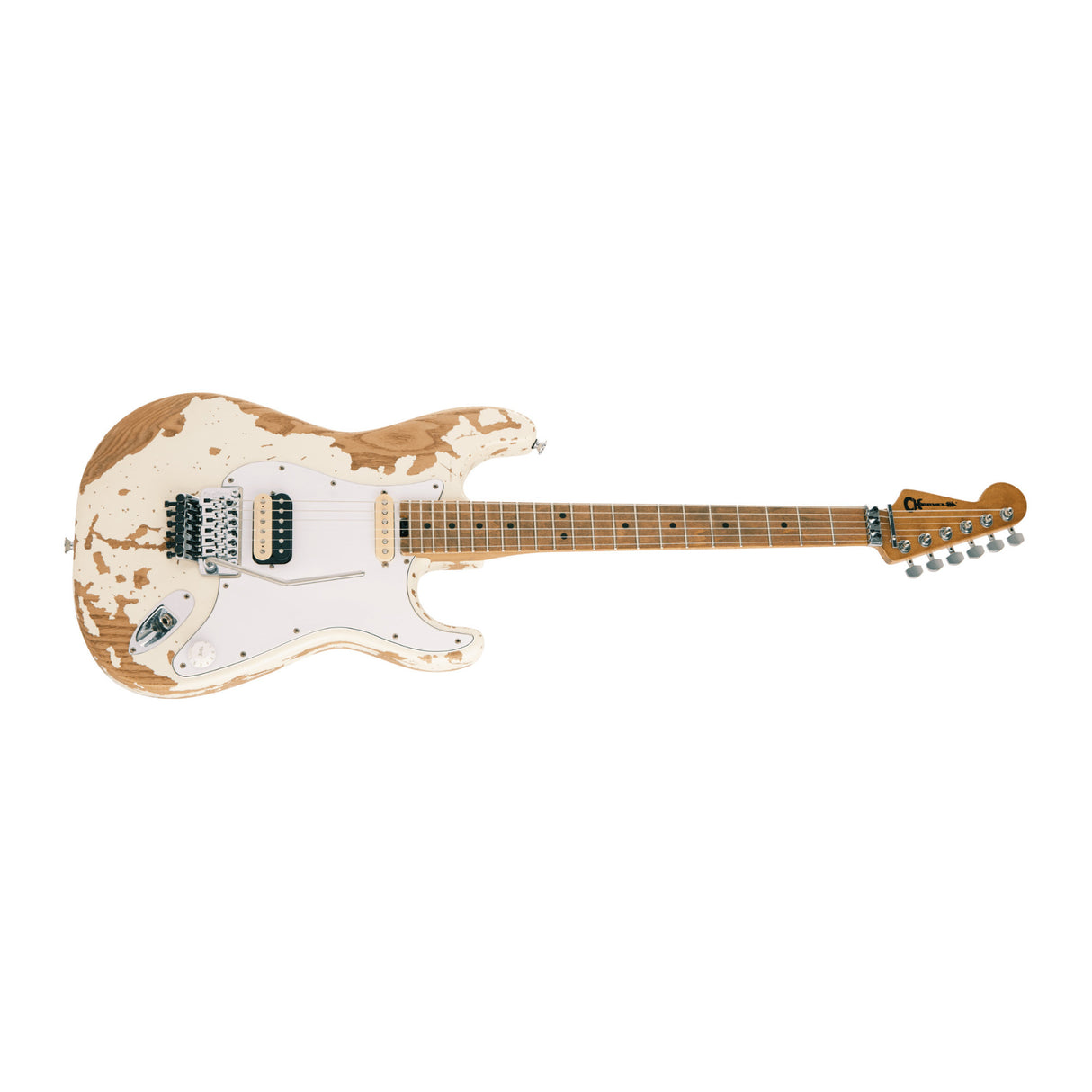 Charvel Henrik Danhage Limited Edition Signature Electric Guitar (White Relic)