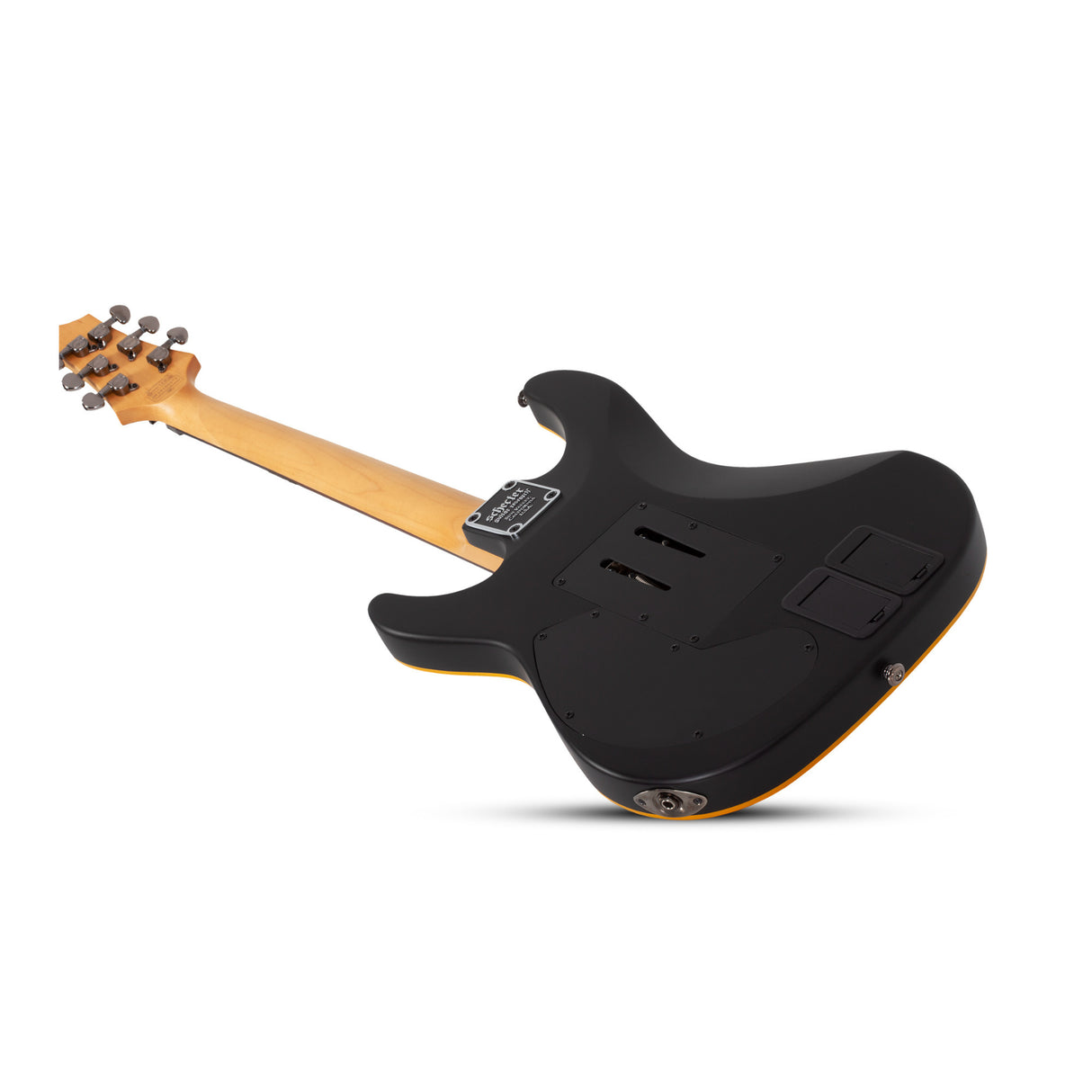 Schecter Demon-6 FR-S Right-Handed Electric Guitar (Aged Black Satin)