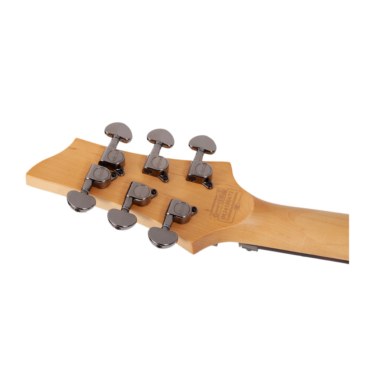 Schecter Demon-6 FR-S Right-Handed Electric Guitar (Aged Black Satin)