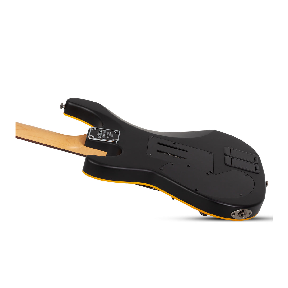 Schecter Demon-6 FR-S Right-Handed Electric Guitar (Aged Black Satin)