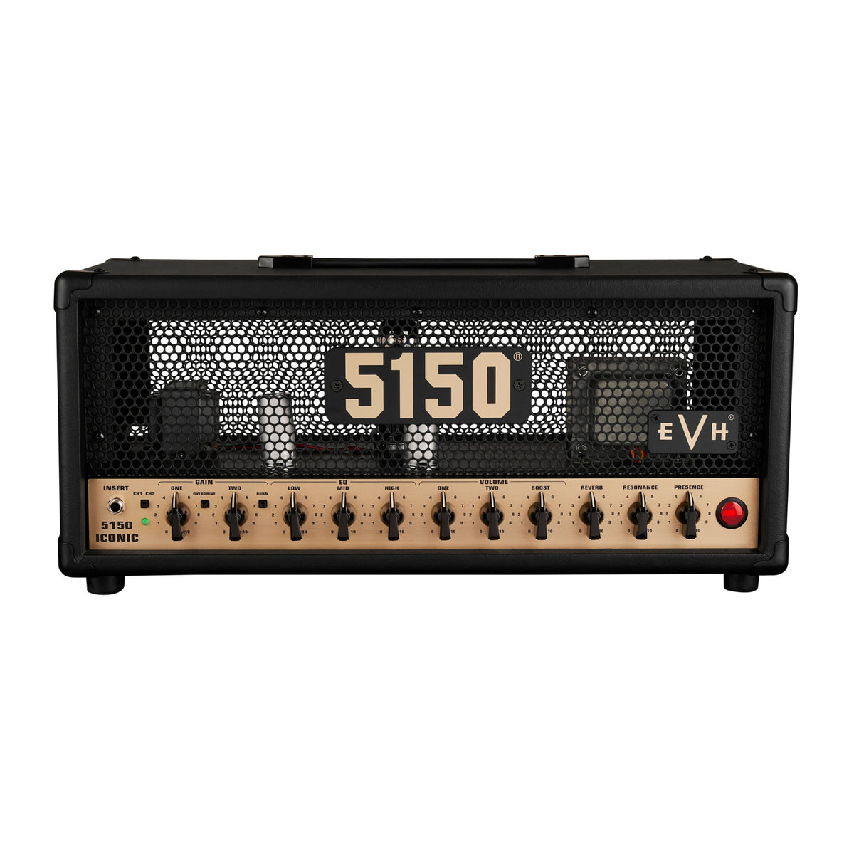 EVH 5150 Iconic Series 15W Guitar Amplifier Head with EL34 Power Tube (Black)