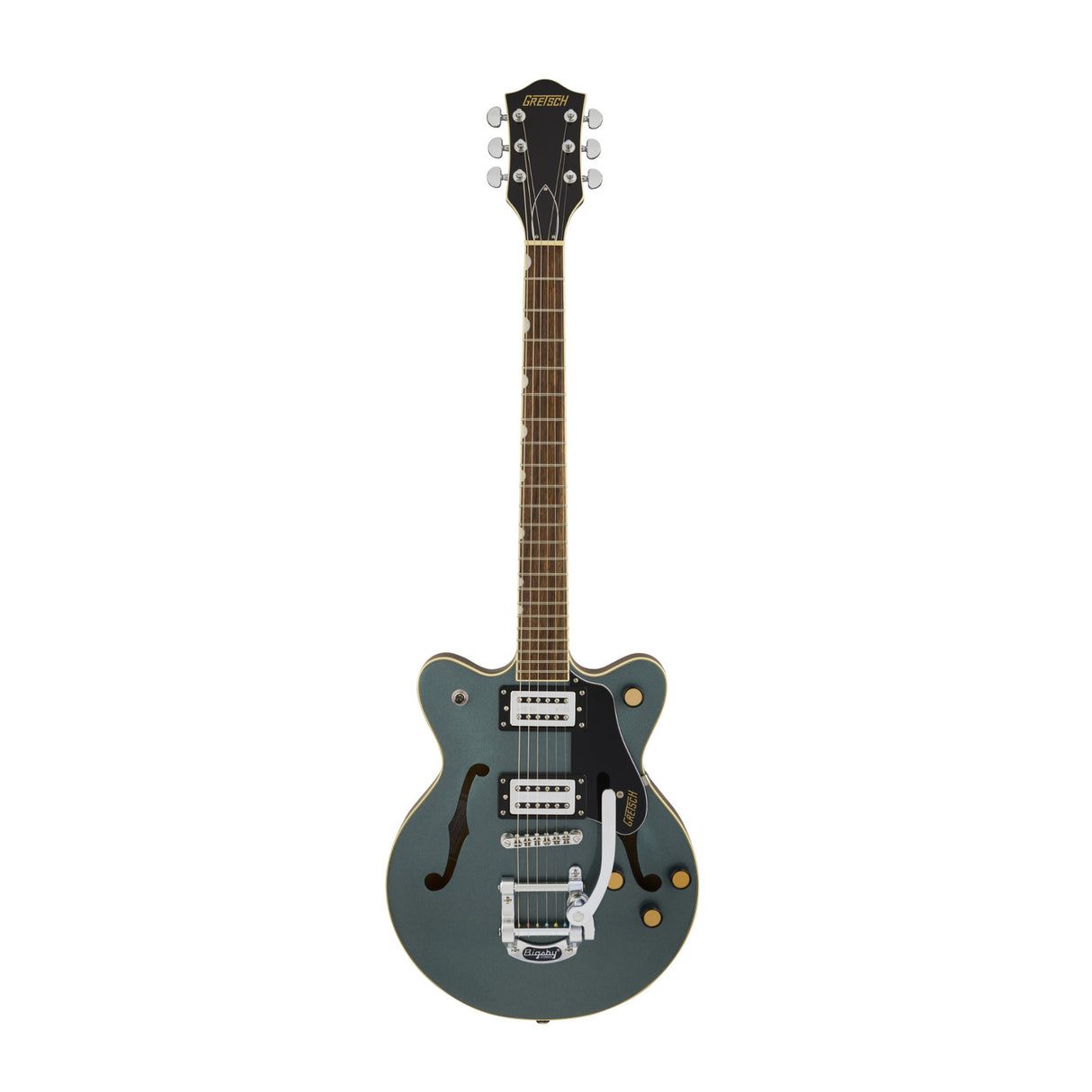 Gretsch G2655T Streamliner Center Block Jr. Double-Cut Bigsby (Gunmetal, 2 Tone)