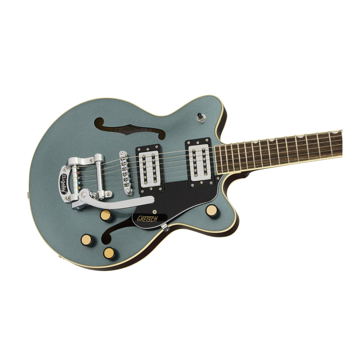 Gretsch G2655T Streamliner Center Block Jr. Double-Cut Bigsby (Gunmetal, 2 Tone)