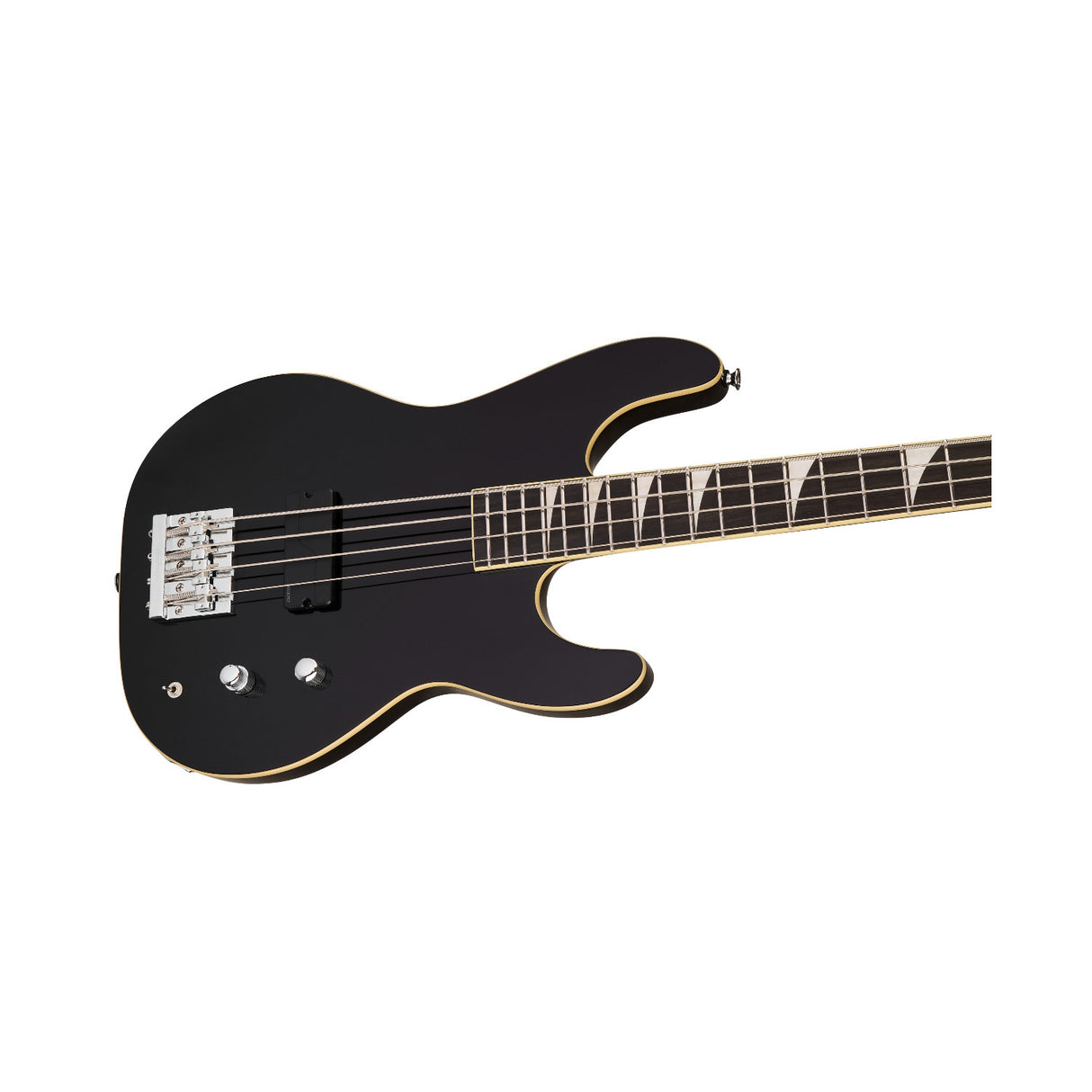 Jackson Pro Plus Limited Edition Pure Metal Concert Bass Guitar (Gloss Black)