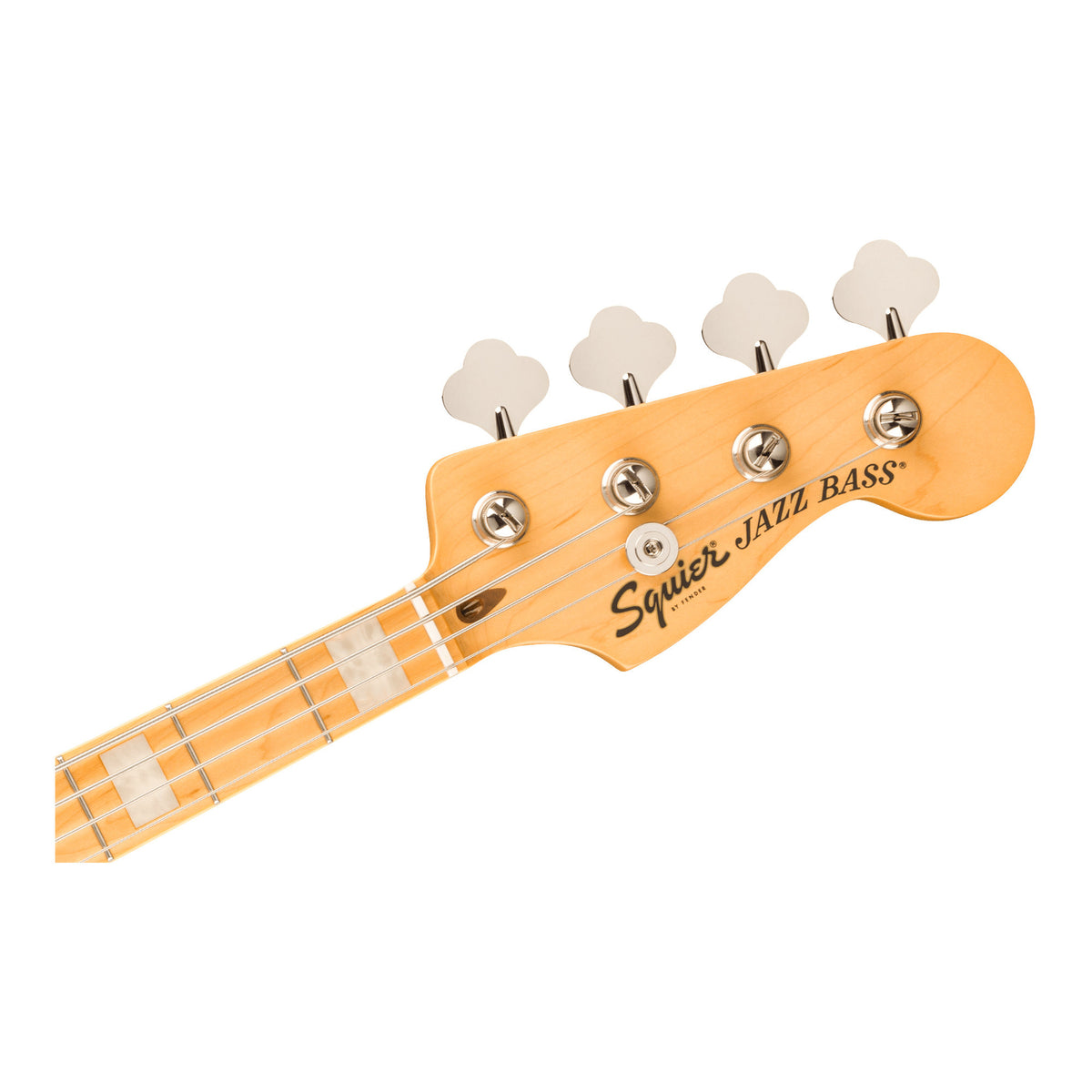 Squier Classic Vibe Active '70s Jazz Bass with Maple Fingerboard and Black Pickguard (Mocha)