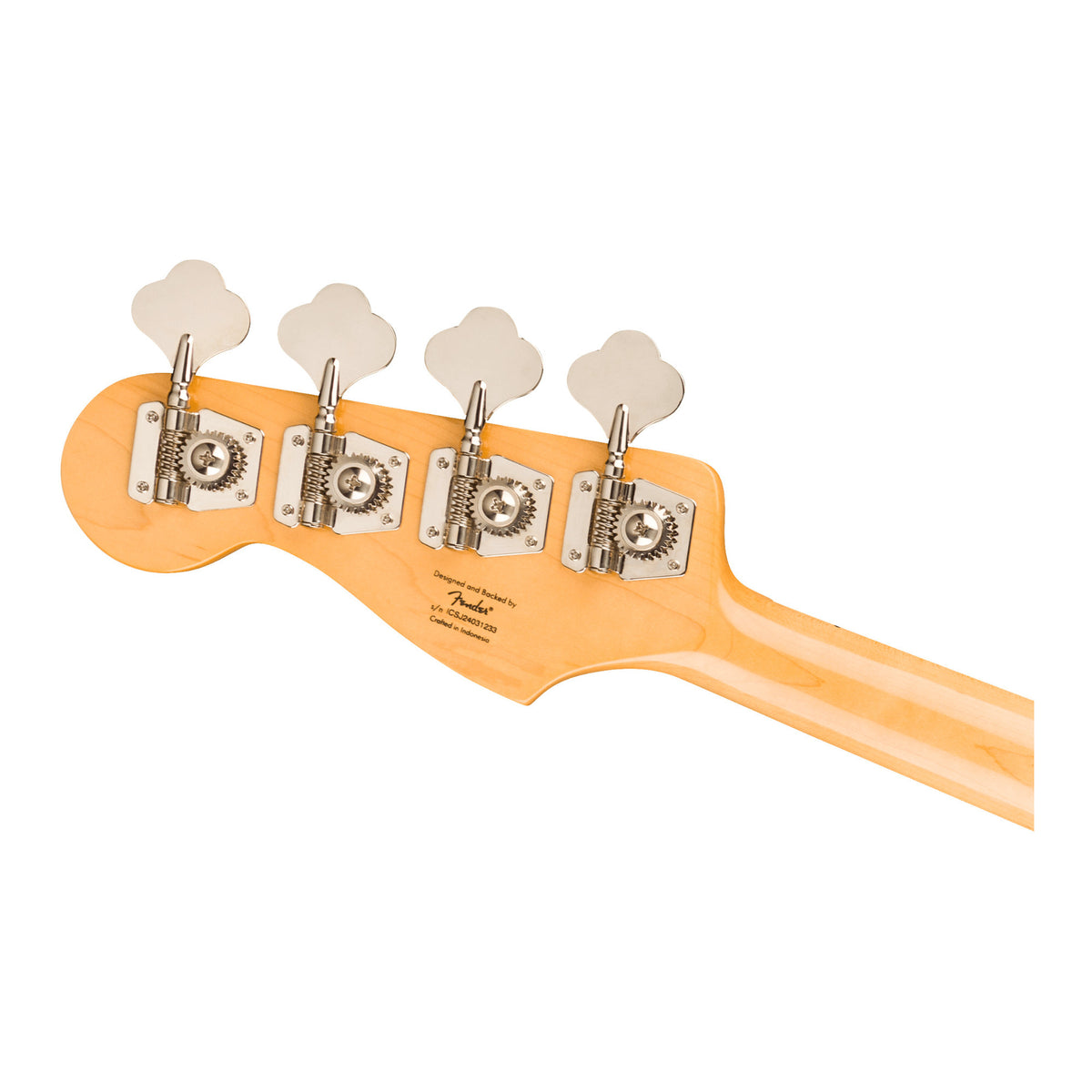 Squier Classic Vibe Active '70s Jazz Bass with Maple Fingerboard and Black Pickguard (Mocha)