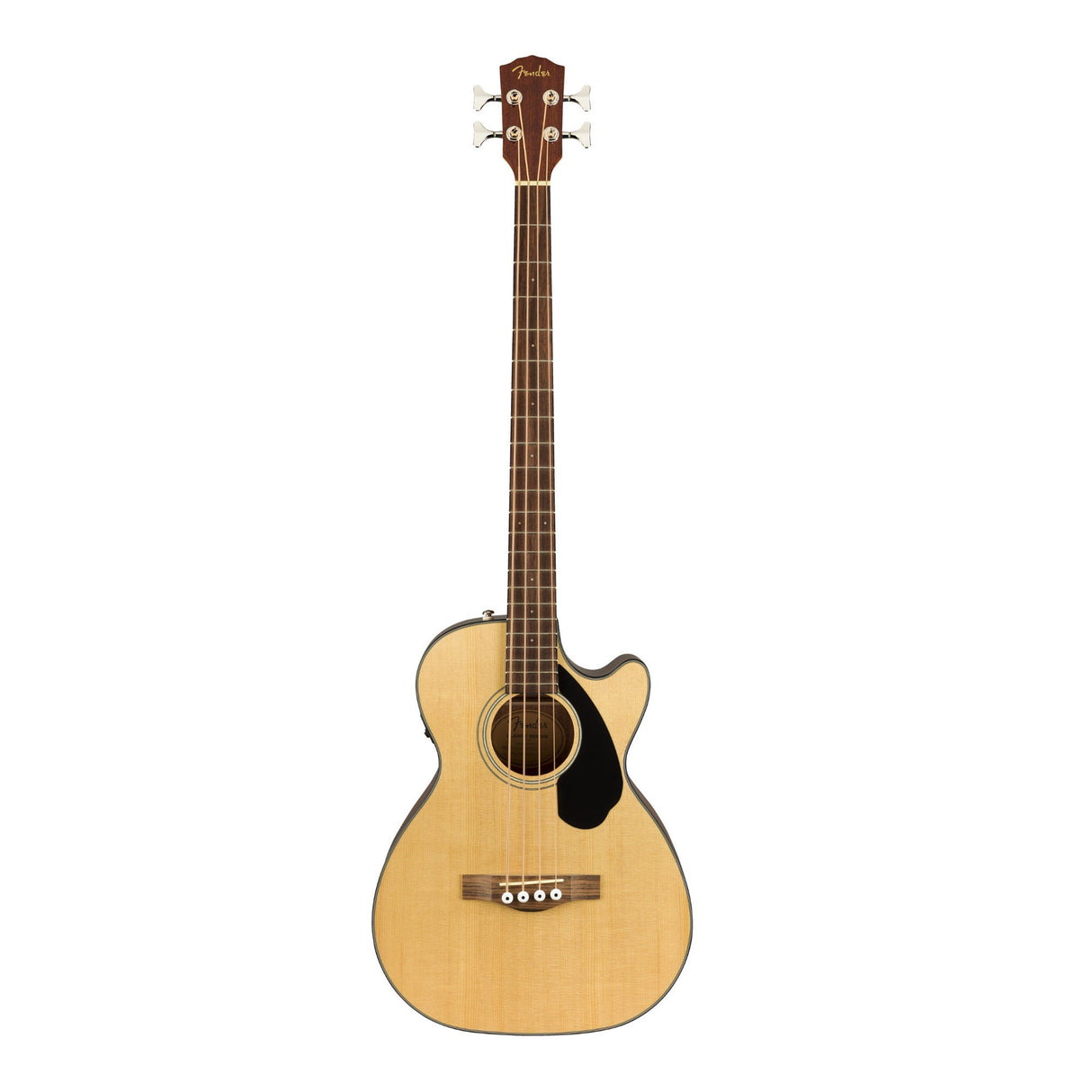 Fender CB-60SCE AC Bass Guitar with Laurel Fingerboard (Natural Finish)