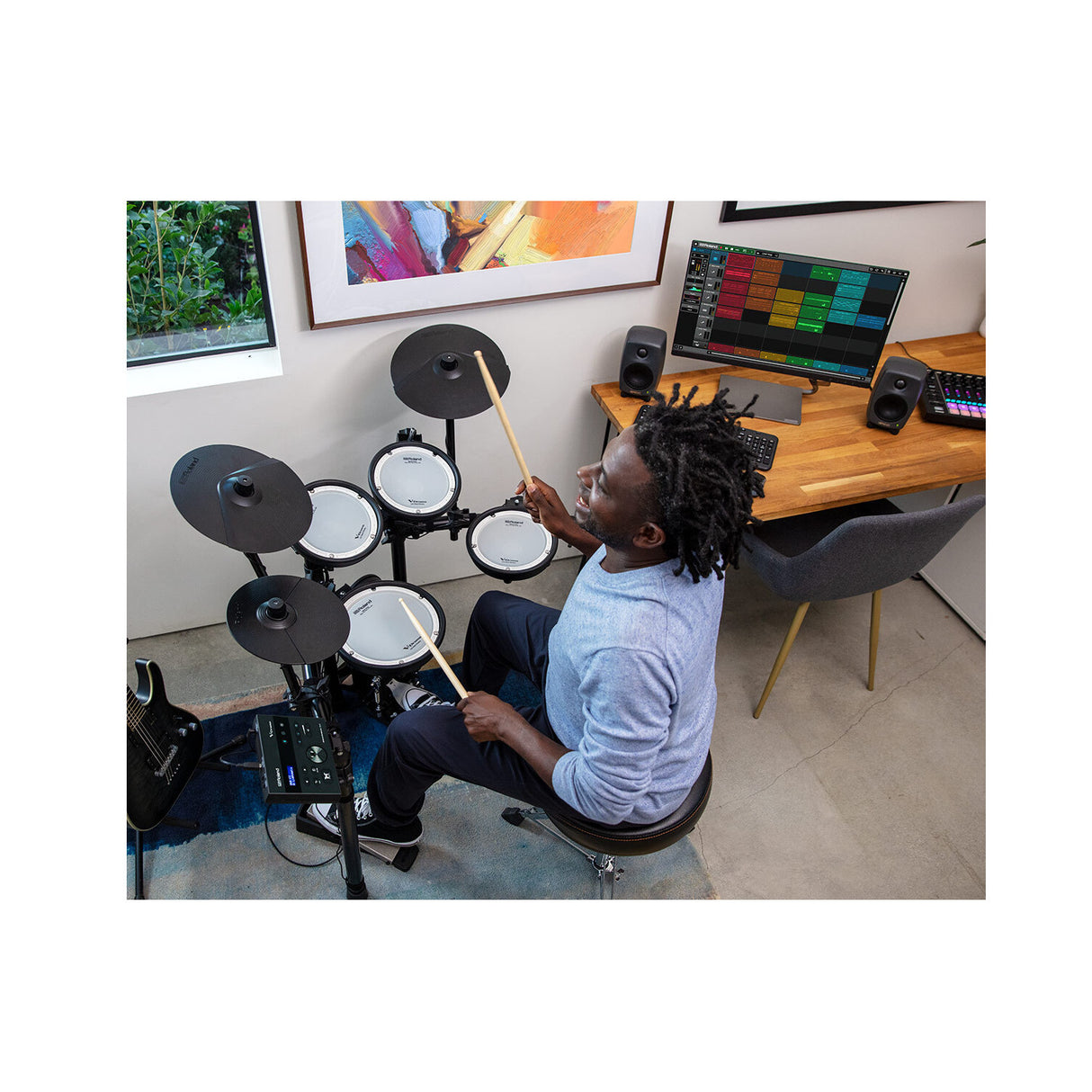 Roland TD-07KV V-Drums Electronic Drum Set