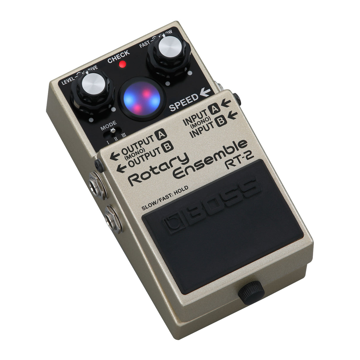 Boss RT-2 Rotary Ensemble Pedal with 32-bit DA Conversion 48 kHz Sample Rate