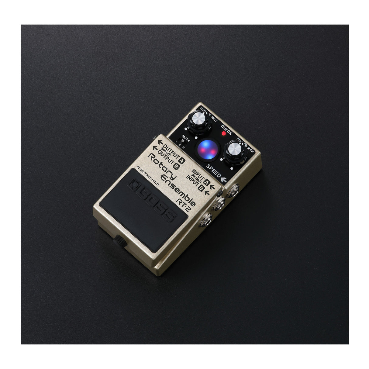Boss RT-2 Rotary Ensemble Pedal with 32-bit DA Conversion 48 kHz Sample Rate