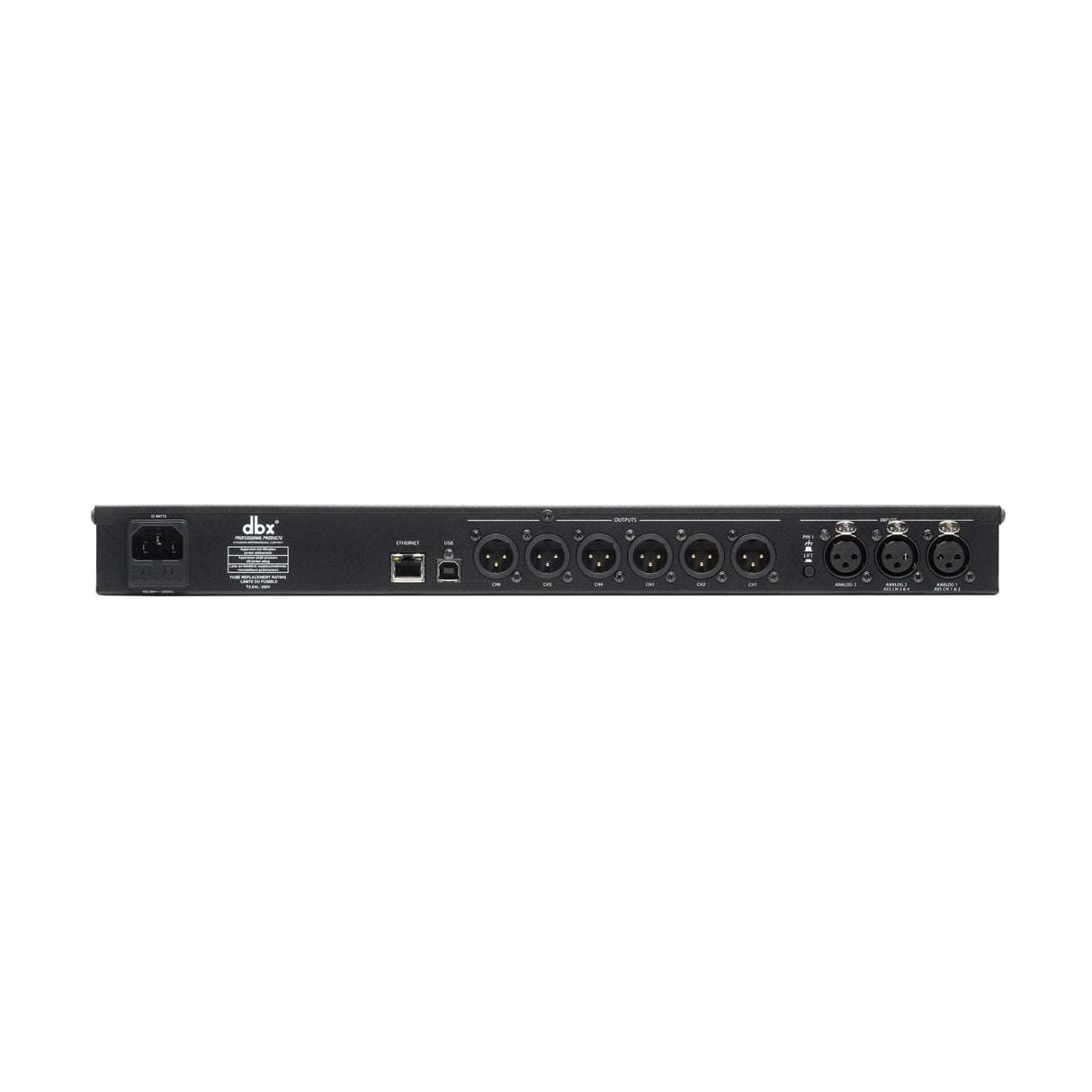 DBX DBXVENU360-V 3X6 DriveRack Loudspeaker Management System with AutoEQ