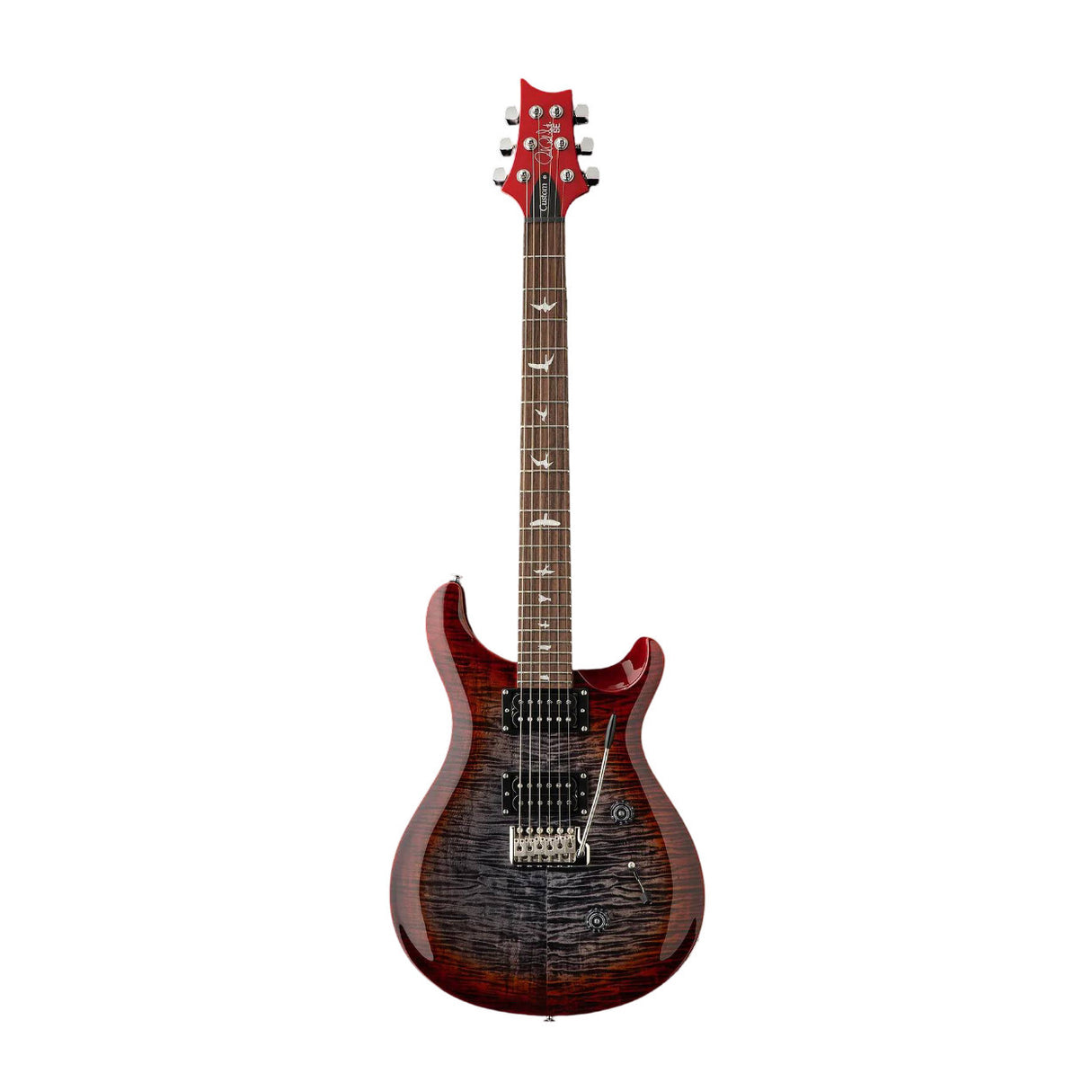 PRS SE Custom 24 6-String Electric Guitar (Charcoal Cherry Burst)