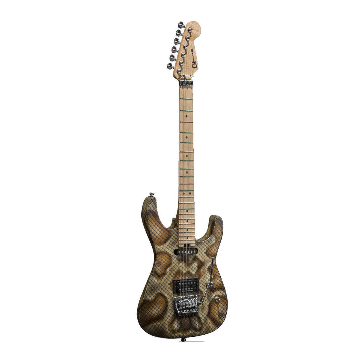 Charvel Warren DeMartini Signature Pro-Mod Snake Electric Guitar (Snakeskin)