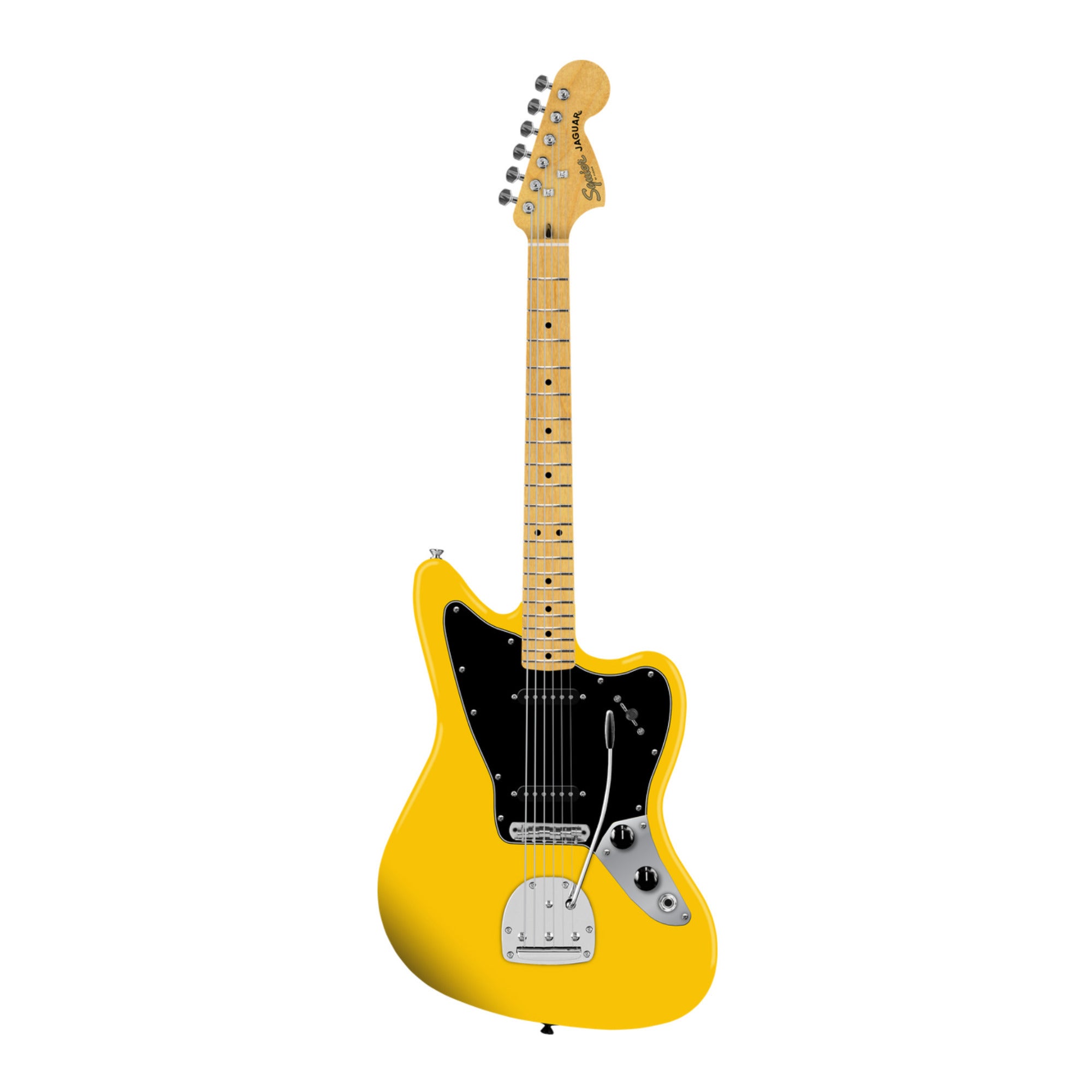 Squier FSR Affinity Jaguar Electric Guitar (Right Handed, Graffiti